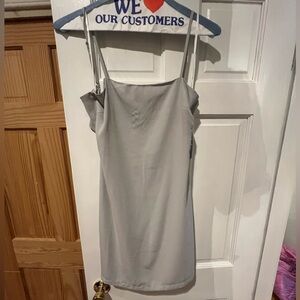 Lulus blueish grey dress size Medium. New with tags